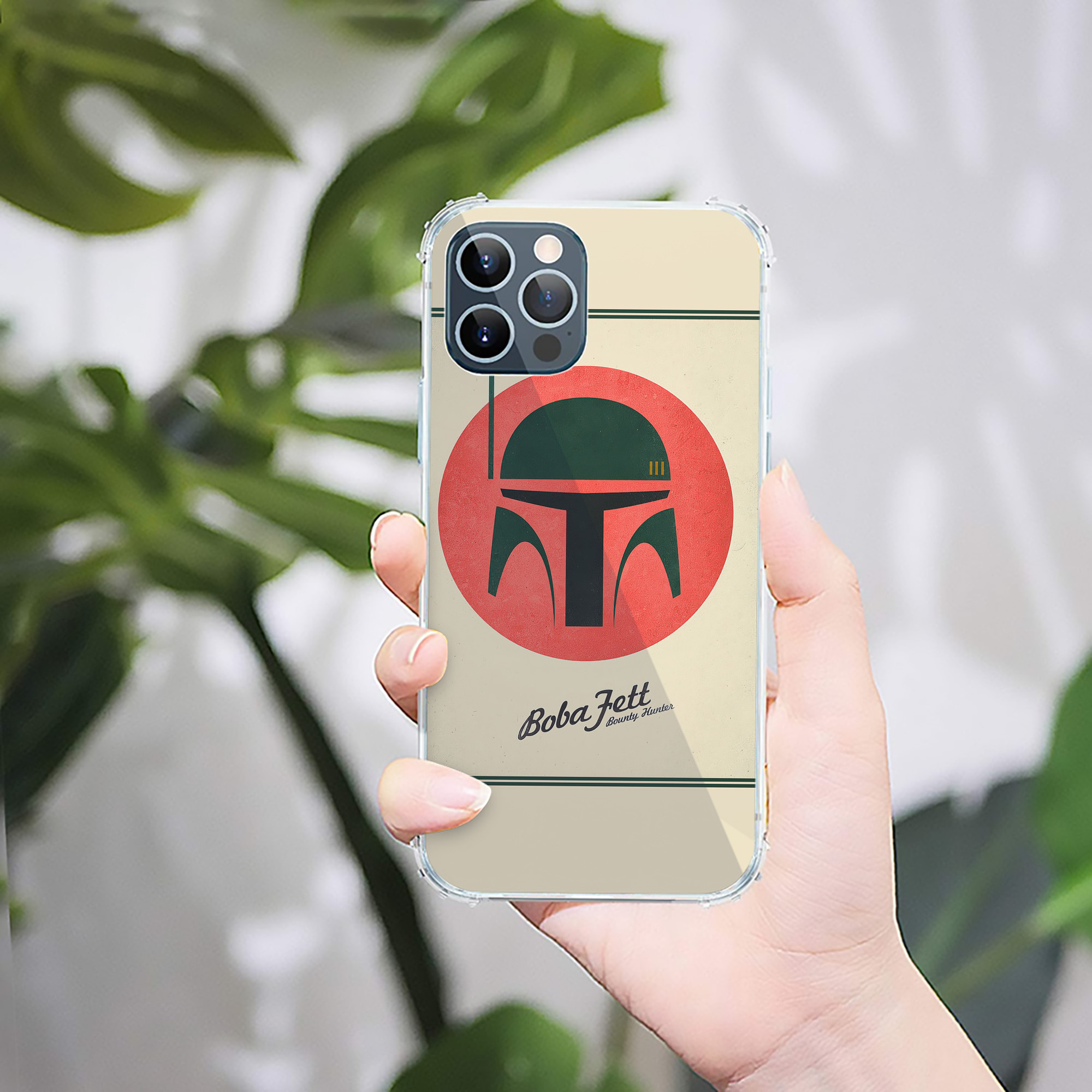 （画像用） スター・ウォーズ Star Wars 【iPhone 12シリーズ対応】透明スマホケース（クリアソフトケース）